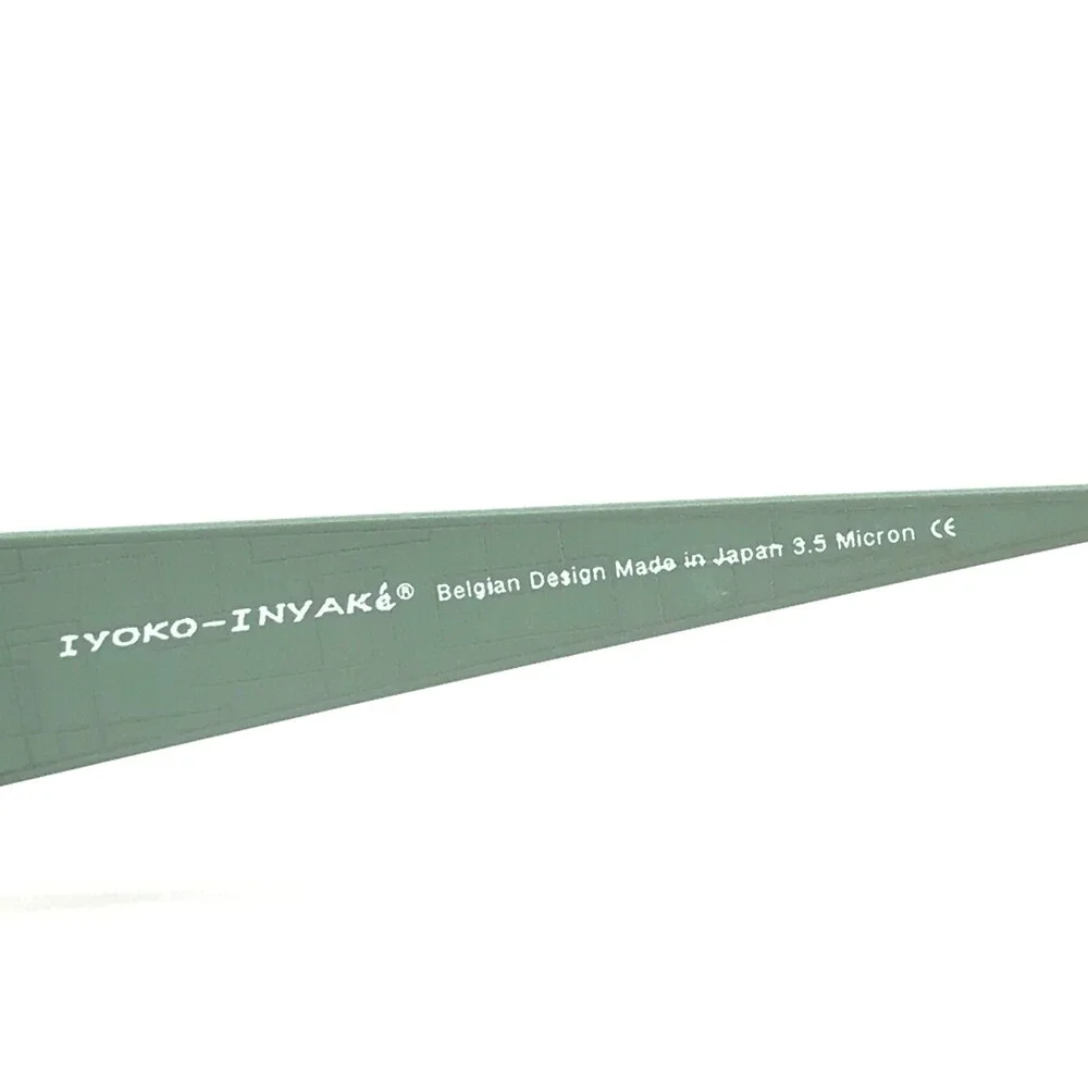 Iyoko-Inyake Eyeglasses Frames IY569 Col.157 Brown Green Rectangular 48-19-140